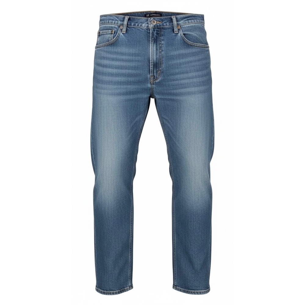 Polo Jeans Company RL Loose Fit Light Wash Denim Jeans Mens 34x32